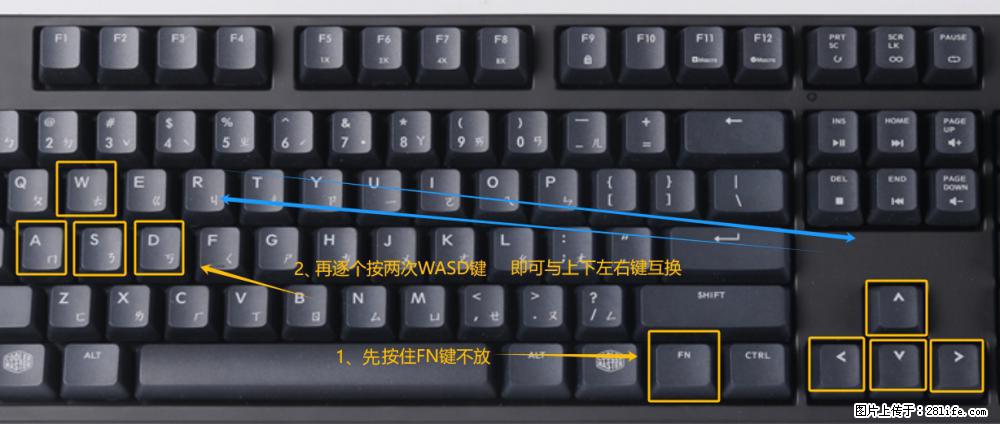 键盘，怎样把wasd键与上下左右方向键互换？ - 生活百科 - 莆田生活社区 - 莆田28生活网 pt.28life.net